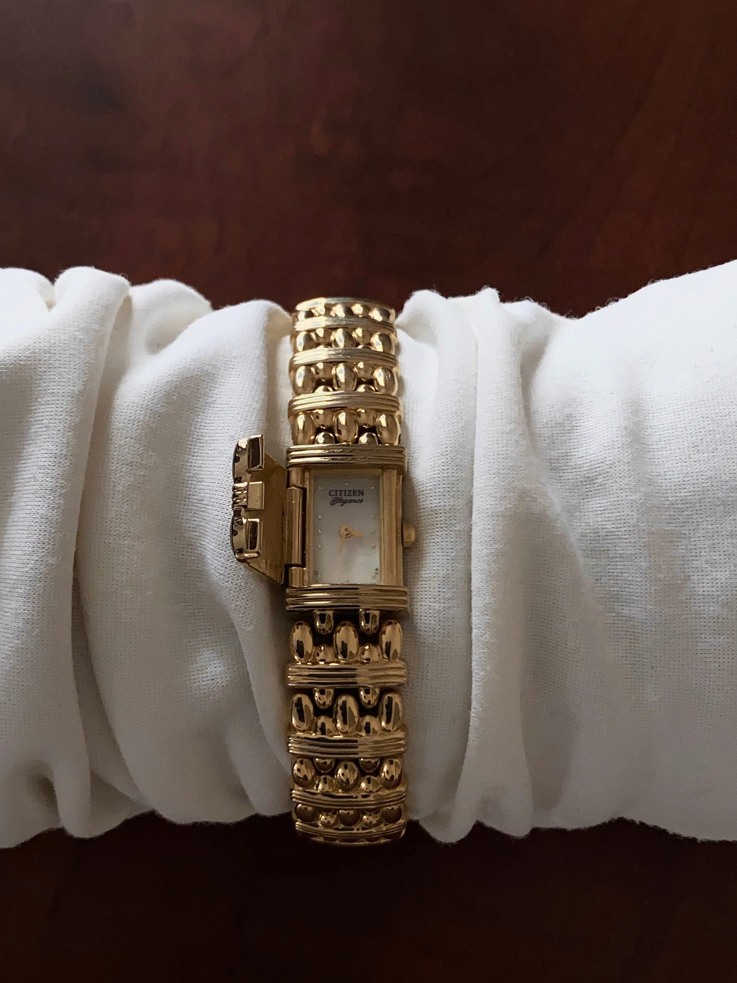 Gold Peekaboo Citizen Watch